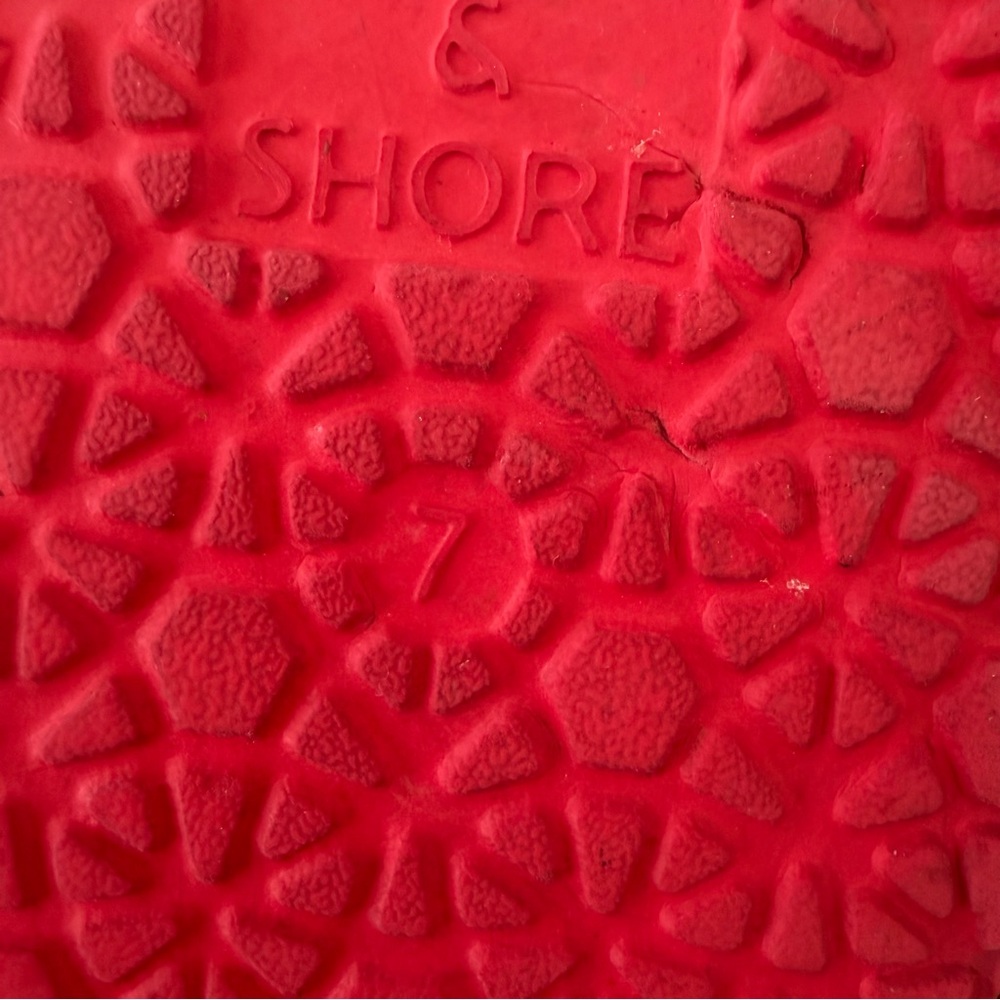 Shade & Shore Red and Blue Women's Sandals - Picture 4 of 7